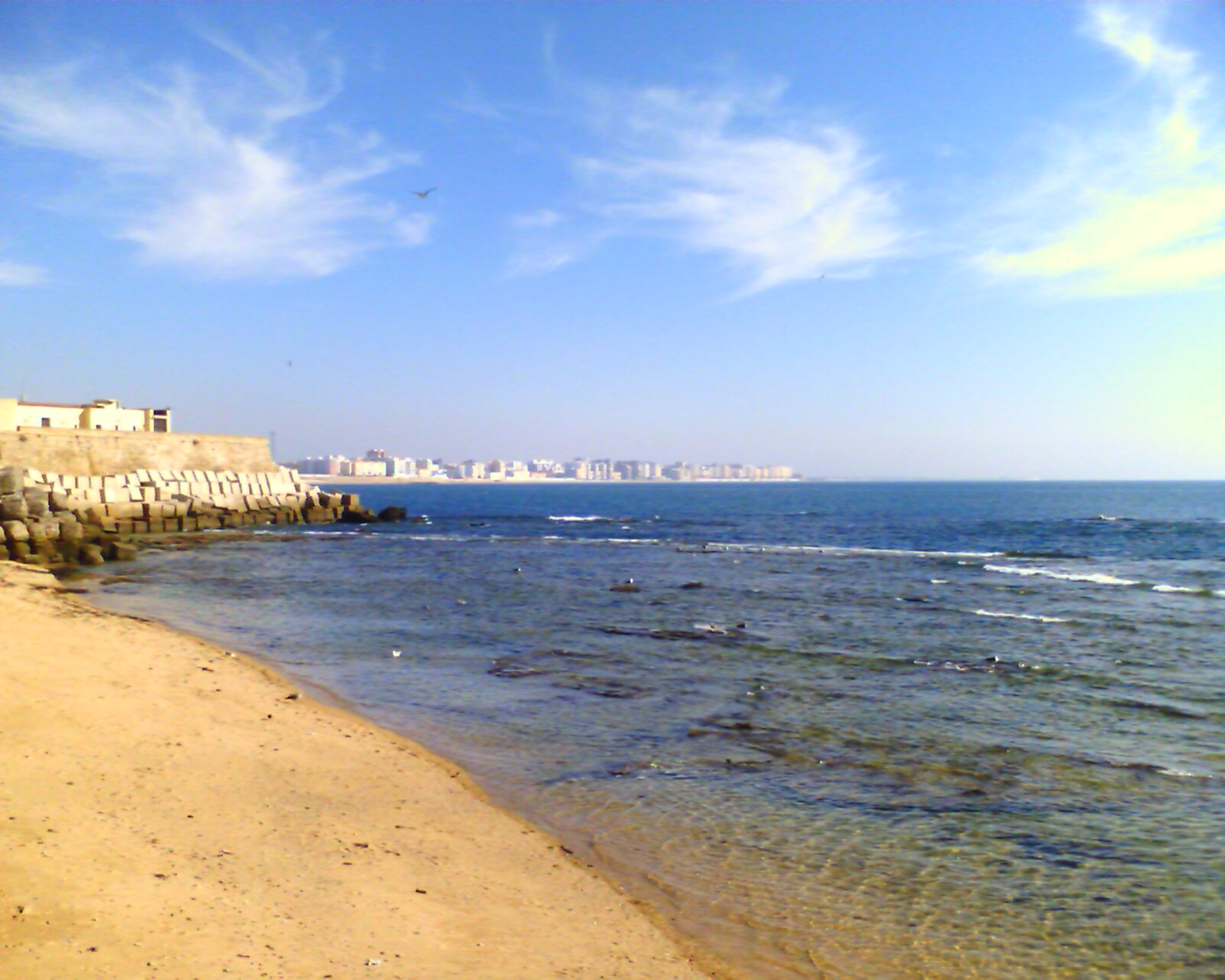 Cadiz from the Beach